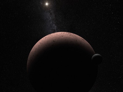 کشف یک سیاره کوتوله جدید که در مداری بسیار بزرگ دور خورشید می گردد